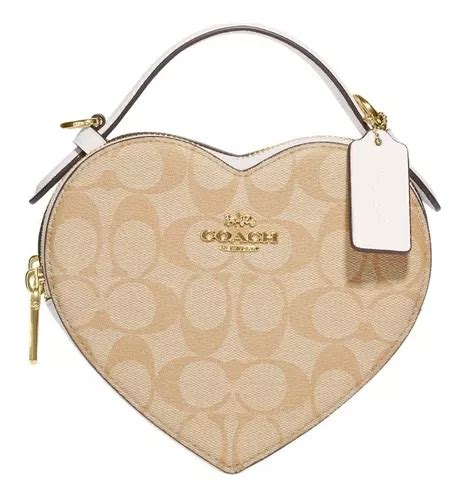 bolsa coach de corazon original|bolso cruzado corazon.